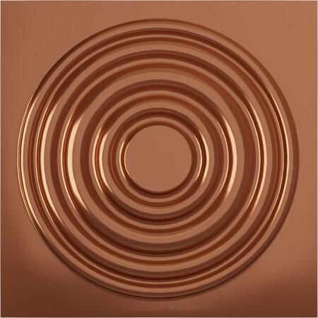 Ekena Millwork 19 5/8in. W x 19 5/8in. H Wade EnduraWall Decorative 3D Wall Panel, Total 32.04 Sq. Ft., 12PK WP20X20WDBCO-CASE-12